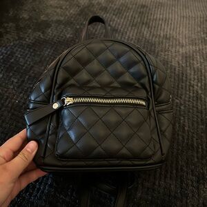 Cute Mini Black Backpack